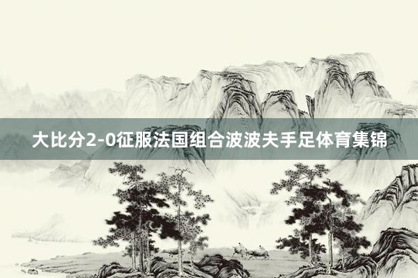 大比分2-0征服法国组合波波夫手足体育集锦