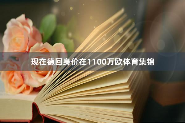 现在德回身价在1100万欧体育集锦